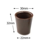 ΚΕΛΥΦΗ MINI CUPS ΜΕ ΣΟΚΟΛΑΤΑ DARK SY1-0008/ 176ΤΕΜ