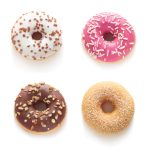 MINI DONUTS ΓΕΜΙΣΤΑ / 4 ΔΙΑΦΟΡ. ΓΕΥΣΕΙΣ   22,5 gr  48 ΤΕΜ ΒΕΛΓΙΟΥ