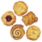 MINI DANISH PASTRY ΜΙΧ 42GR(CINAMMON,RASBERRY,CUSTARD,MAPLE PECAN,APPLE)